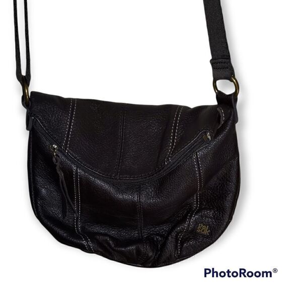 The SAK Deena Flap Crossbody Leather  Adjustable Strap - Picture 3 of 7